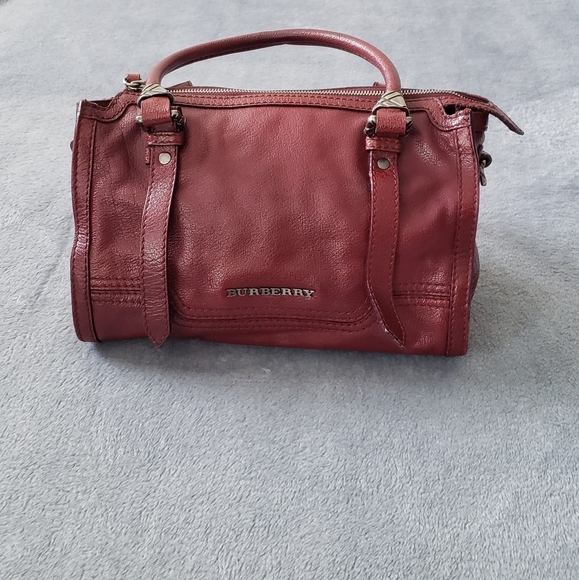 Medium Burberry Leather Handbag - Picture 1 of 5